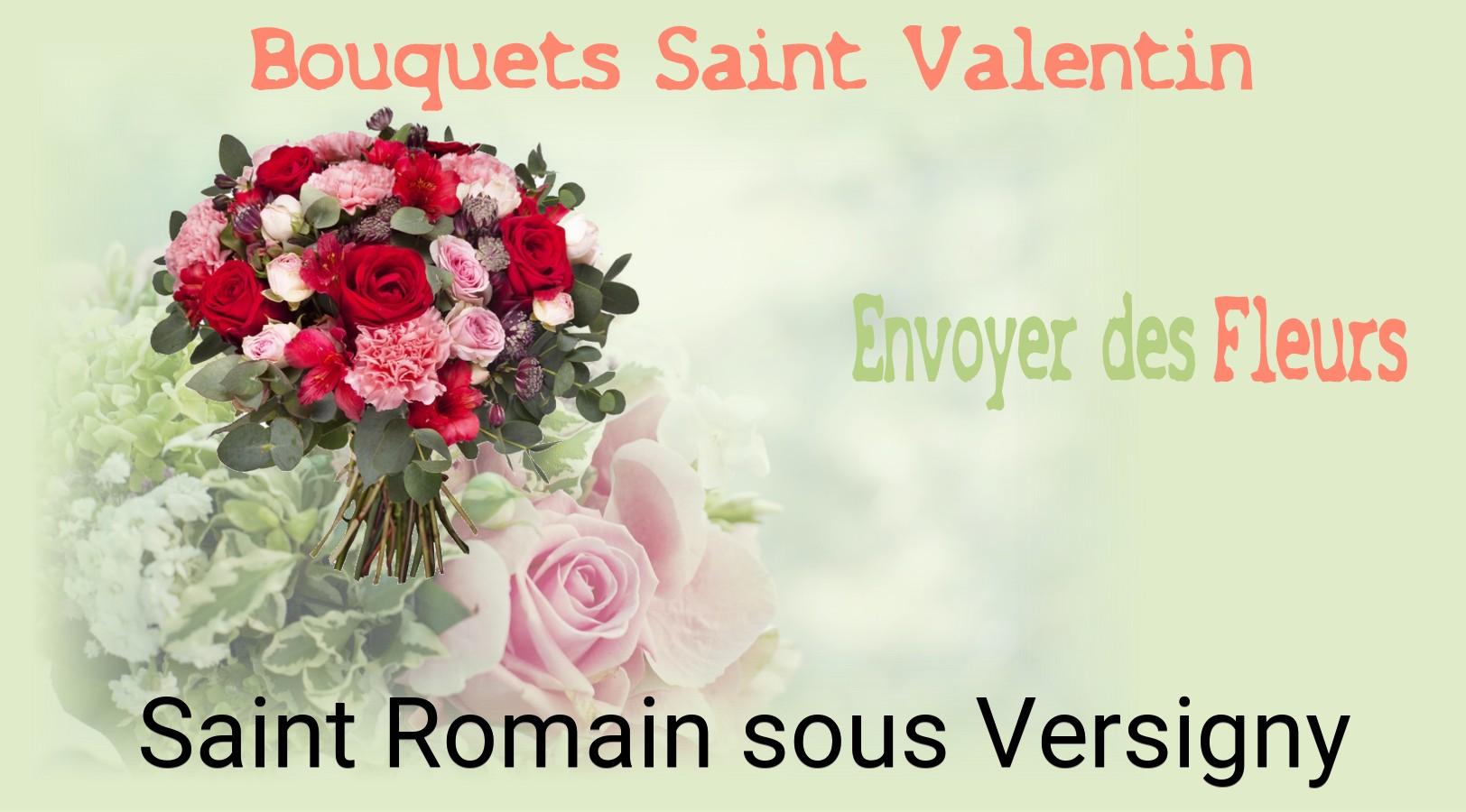 Roses de Saint-Valentin livrées à Saint-Romain-sous-Versigny